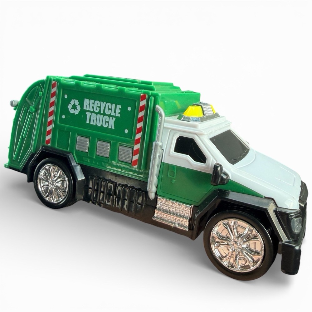 Adventure Force City Service Recycle Truck Toy Lights and Sounds Untested‎